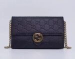 Irresistible Preloved Gucci Leather Chain Wallet | Authentic Designer Wallet on Chain | Norion Luxury