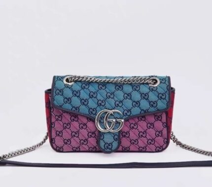 Irresistible Preloved Gucci Marmont 26 Canvas Bag | Authentic Large GG Chain Crossbody | Norion Luxury